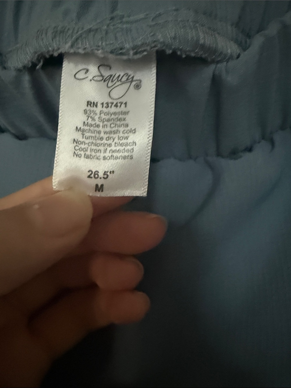 C saucy women’s skirt scrub set - Picture 6 of 6